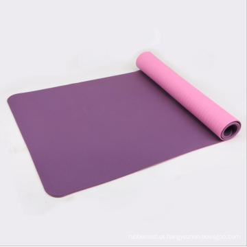 Pilates Eco Pilates de alta densidade TPE Mat Yoga Gym ou Exercício Indoor Fitness Organic Fitness TPE YOGA MAT